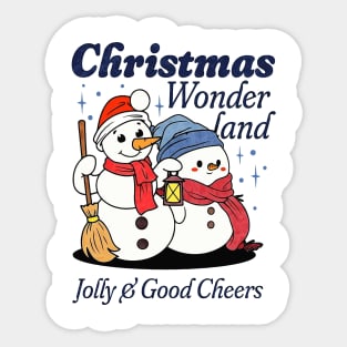 Christmas Wonderland Sticker